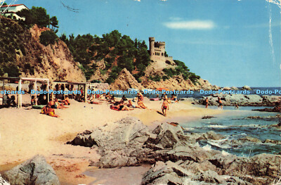 D181978 Costa Brava. Lloret de Mar. Strand. A. Campana y J. Puig Ferran
