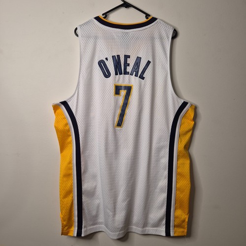 NBA Indiana Pacers Basketball Jersey Singlet No. 7 O'Neal Size L Reebok - Picture 6 of 7