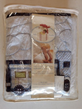 BABY THANKS TRAIN SET RAILROAD CRIB COMFORTER 36" X 48" AND CRIB SKIRT