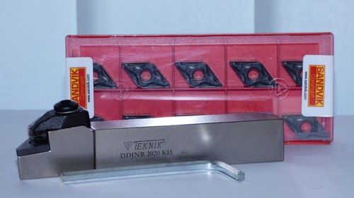 1 INDEXABLE TOOL HOLDER DDJNR 2020 K15 +10 Sandvik DNMG 150608 PM 4225 1 INDEXABLE TOOL HOLDER DDJNR 2020 K15 +10 Sandvik DNMG 150608 PM 4225