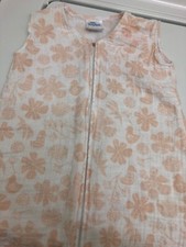 Medium Apricot Birds And Flowers Halo Sleep Sack 6 To 12 Months 16 To 24 Lbs