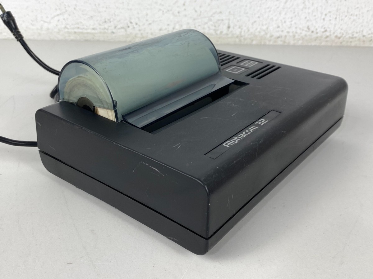 Alphacom 32 Printer For Sinclair 128 / 48 ZX Spectrum Vintage Home