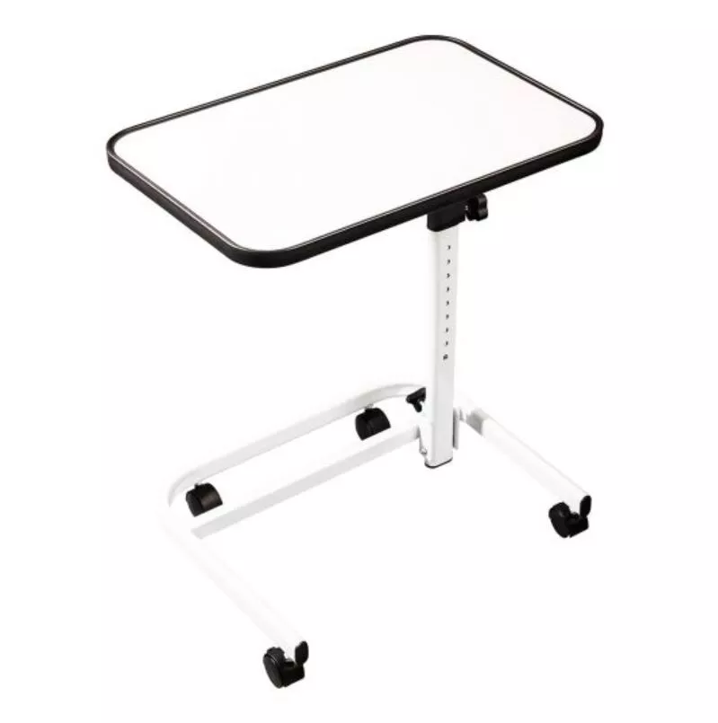Foldable online overbed table