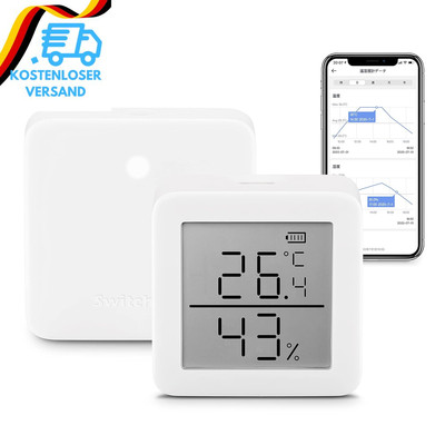 Switchbot Thermometer Hygrometer Innen Und Hub Mini, Digital Hygrometer Bluetoot