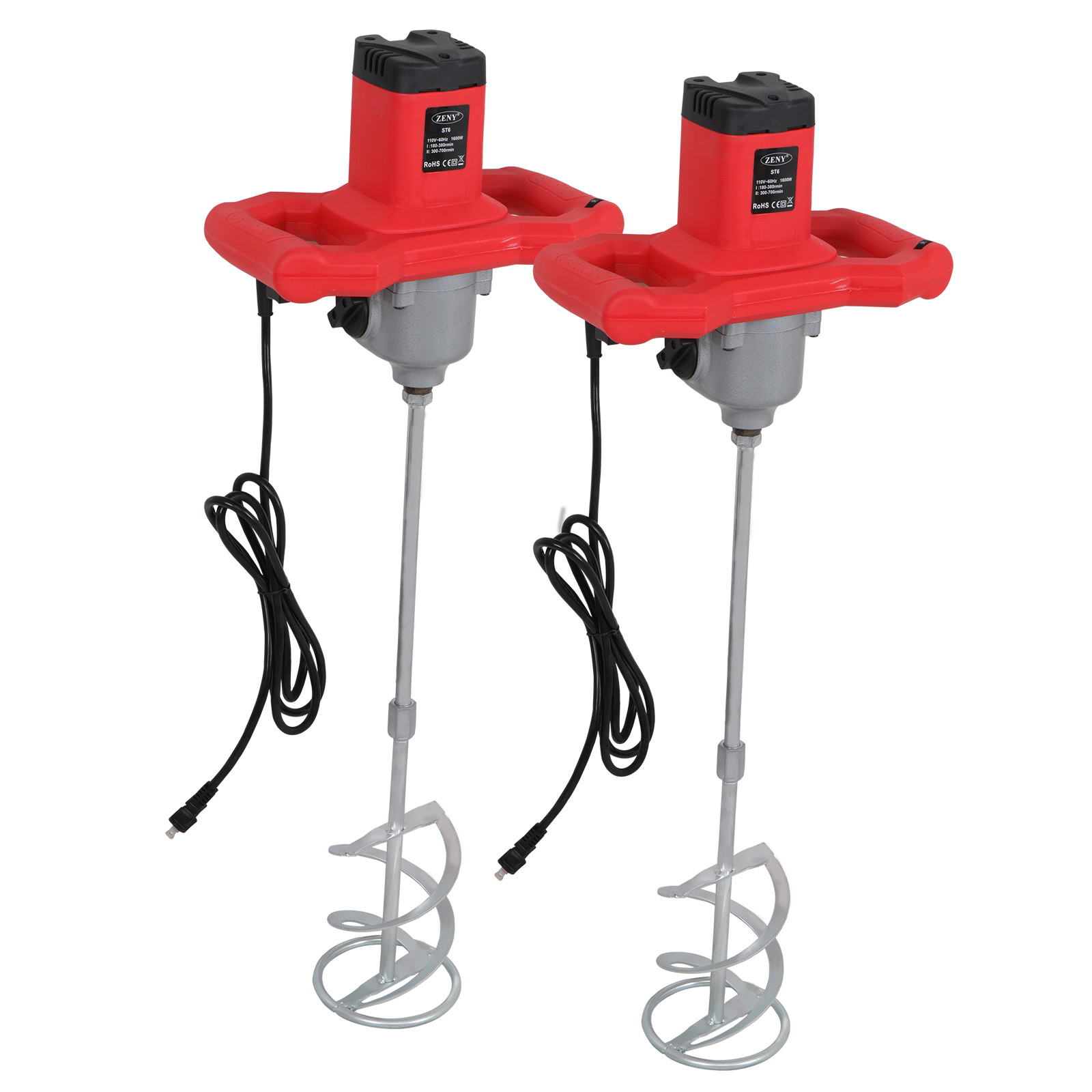 AKDSteel Paint Mixer 2100W Electric Paint Mixer 6 Modes Adjustable