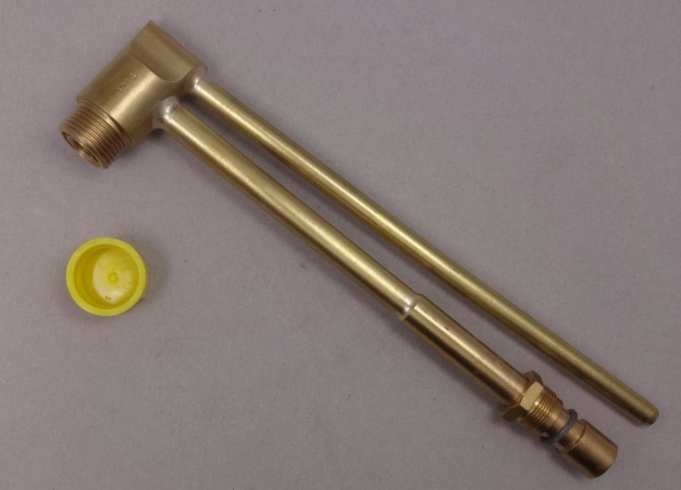 Ersatz Schneidbrenner nur Vorderteil Wurzen Hebel ZIS Autogen MWW 520 gerade