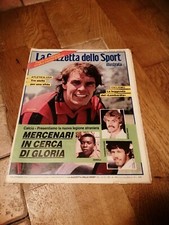 la gazzetta dello sport illustrata=41 1981=JOE JORDAN=MILAN=STRANIERI SERIE A