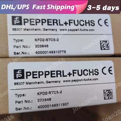 Pepperl+Fuchs   KFD2-STC5-2   signal isolator safety barrier Brand New
