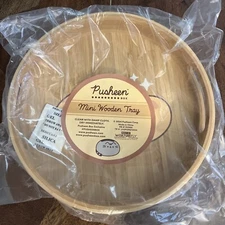 Pusheen Loaf Wooden TRAY Spring 2024 Release NEW 8 inches Round SHIPS FAST