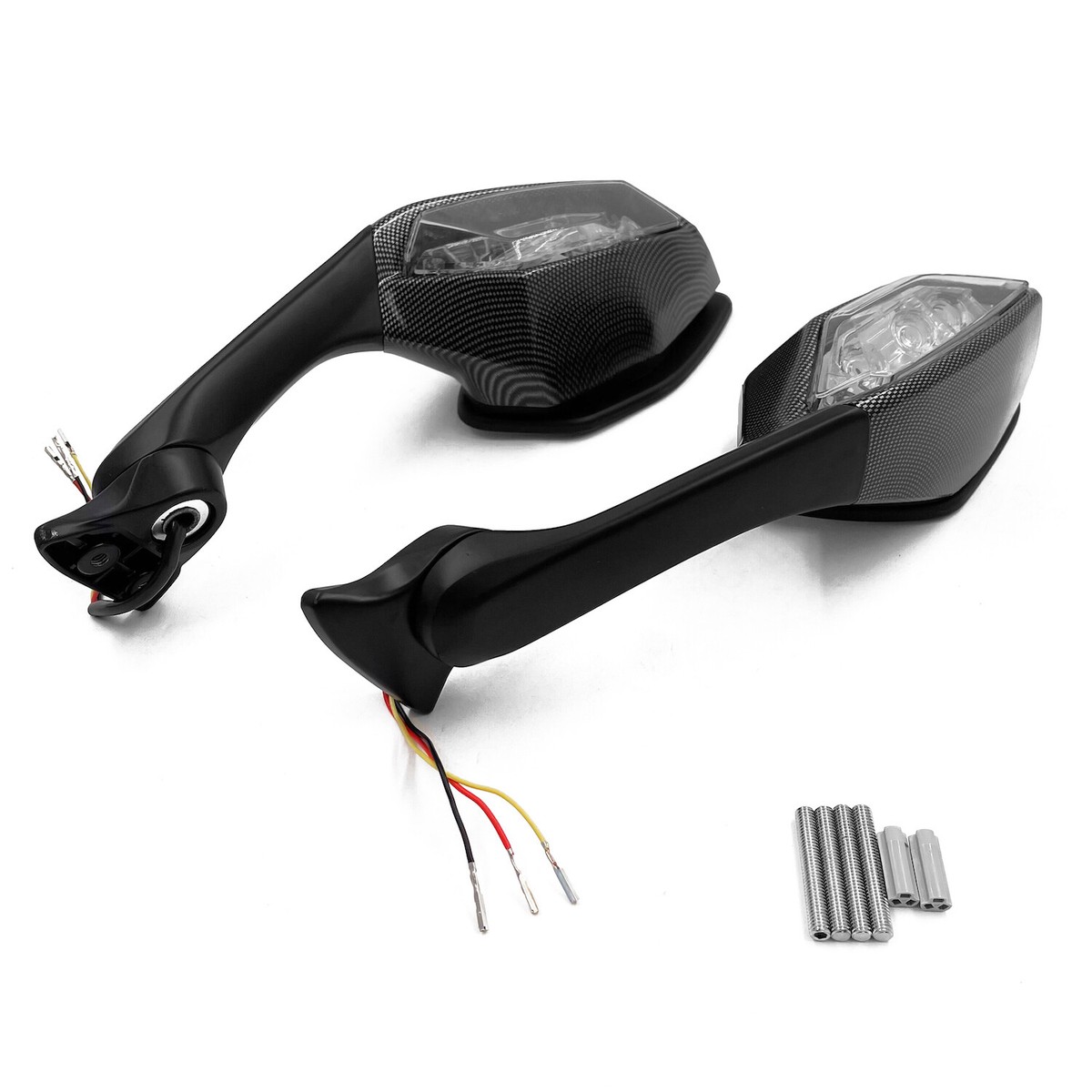 Carbon Yamaha 2017 YZF R1/R6 2015-2019 YZF R6 W/LED Turn Signal