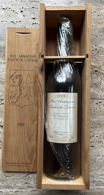 Bas-Armagnac 1938 Baron de Lustrac - Rarität - Professionell gelagert