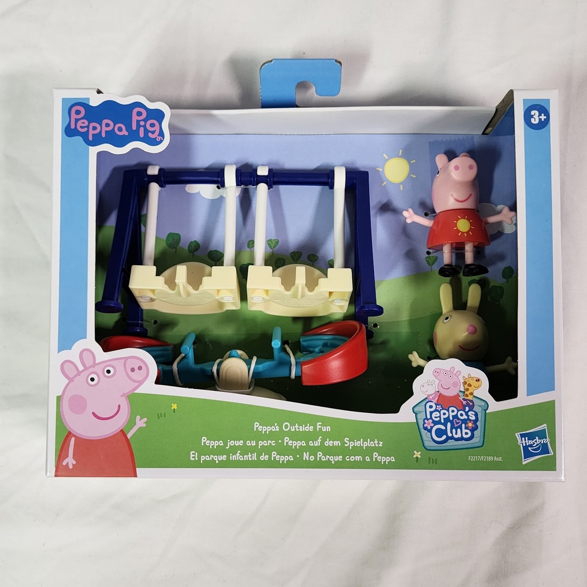 PEPPA PIG Peppa's Adventures Peppa's Outside Fun Playground Playset New in  Box
