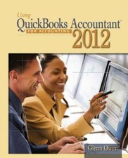 Using Quickbooks Accountant 2012 for Accounting with Data File CD-ROM - GOOD