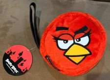 ANGRY BIRDS RED BIRD WRISTLET RED PLUSH SUPER CUTE 