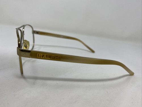 Ralph Lauren Sunglasses Frame RA4004 101/T5 59-13-130 Gold/Beige Full Rim 0425 - Picture 3 of 8