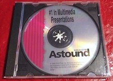 RARE - GOLD DISK ASTOUND CD VERSION FOR WINDOWS - 1 IN MULTIMEDIA PRESENTATIONS
