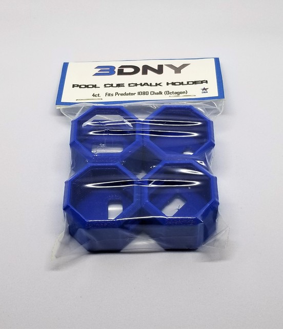 Predator Chalker Octagon Pool Chalk Holder (4 pcs) eBay