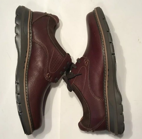 Men's Clark's Unstructured Brown Lace-up Shoes - Size 7.5 M - Picture 7 of 10