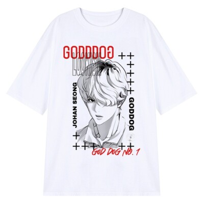 d*7様 LGB 半袖Tシャツ GOD SPEED ホワイト Godspeed GS Logo T-Shirt