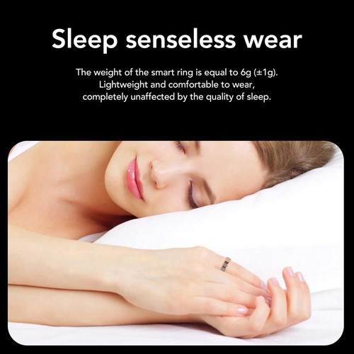 Ring Gold BT Sleep Fitness Tracker IP68 Water Resistant Pedometer Health - Picture 8 of 35