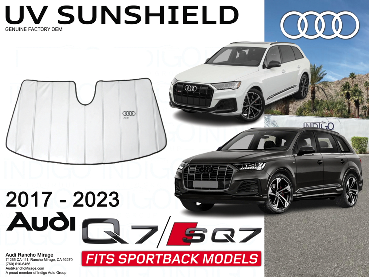 2017-2023 Audi Q7/ SQ7 GENUINE FACTORY OEM UV Sunshade ZAW-064-360