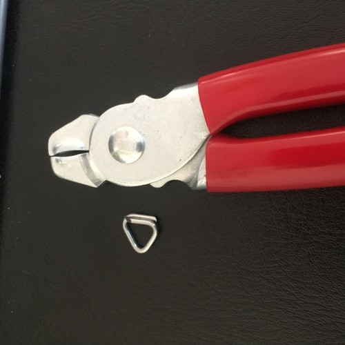 Wear Resistant Hog Ring Pliers Durable Cage Tong Clamp Tools - Picture 3 of 9