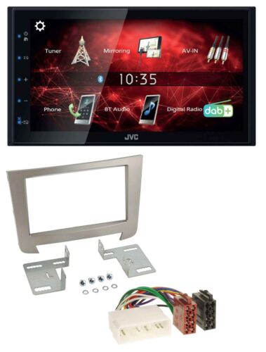 JVC DAB USB Bluetooth 2DIN MP3 Autoradio für SSangYong Rexton ab 2013