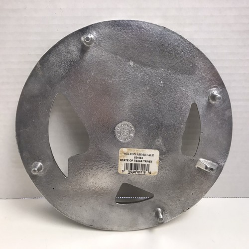 Aleación de aluminio fundido Wilton Armetal Texas Trivet de 8 - Imagen 9 de 9