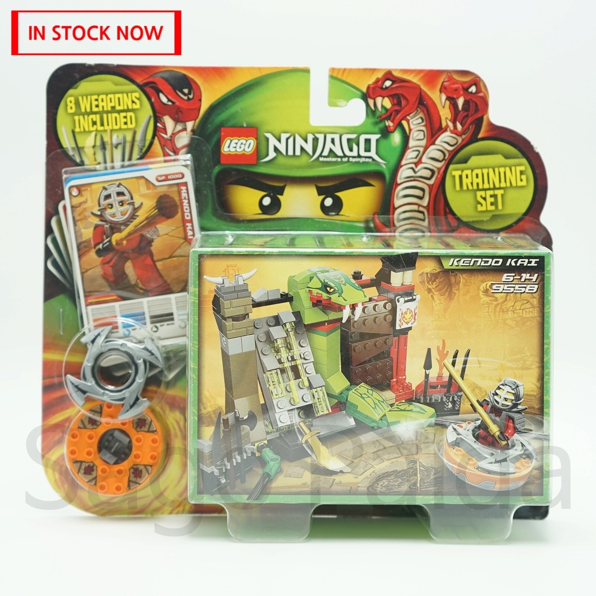 Lego 9558 Training Set NINJAGO Masters of Spinjitzu Kendo Kai 2011