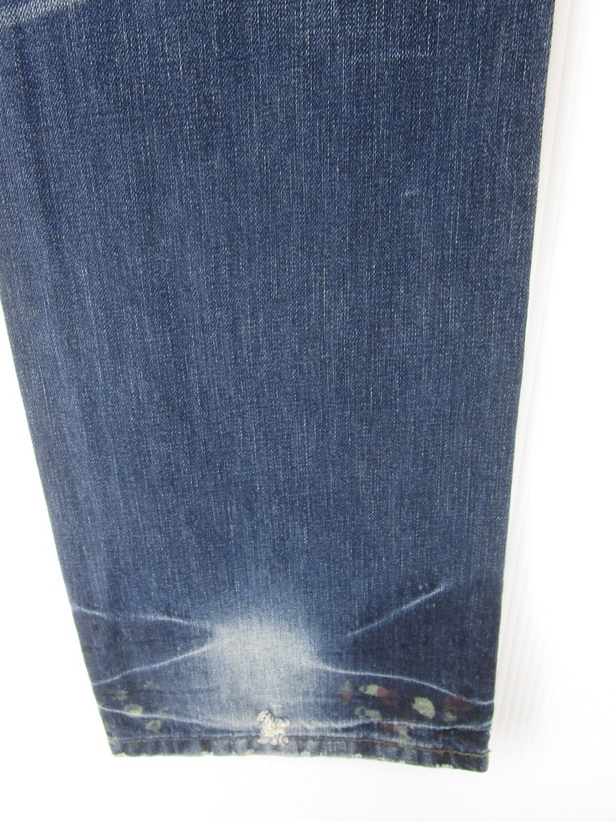 Rocawear Jeans Men 40 Blue Slim Fit Hip Hop Denim Distressed Y2K