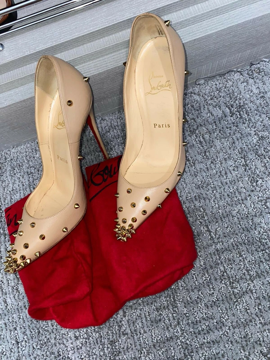CHRISTIAN LOUBOUTIN DEGRASPIKE SO KATE PUMPS SIZE 6