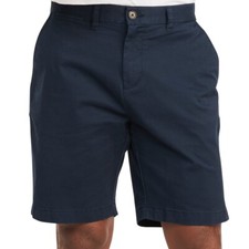 NWT Tommy Hilfiger Men's Classic Regular Fit 9" Flex Chino Shorts Navy All Sizes