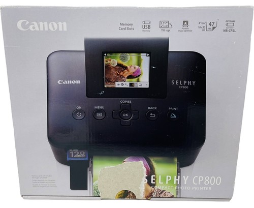Canon Selphy CP800 Black Compact Photo Printer Tested - Picture 6 of 6