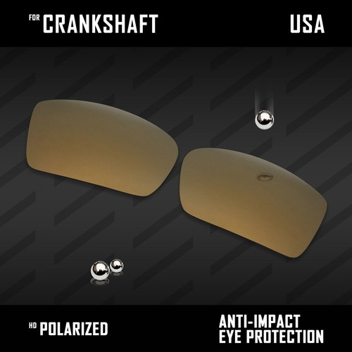 Anti Scratch Polarized Replacement Lenses for-Oakley Crankshaft OO9239 Options - Picture 11 of 82