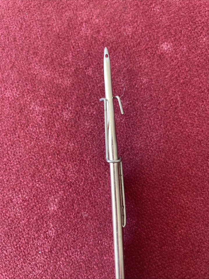 Vintage Metal Rug Yarn Needle Punch Tool - Image 4 of 4