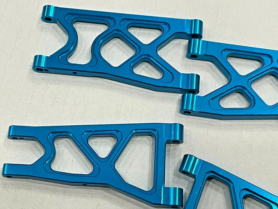 Aluminum Front and Rear Suspension A Arms for Arrma Senton 3S BLX MEGA Blue - Image 2 of 3