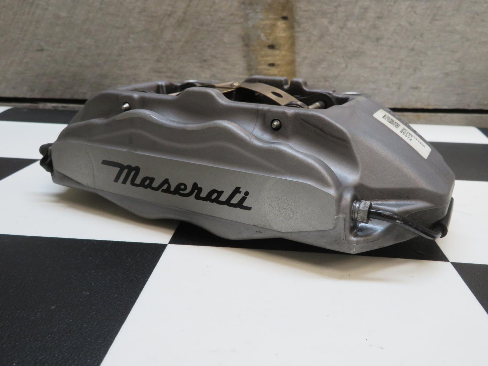 2018 MASERATI GHIBLI Right Passenger Front Brake Caliper Silver OEM 06700349460