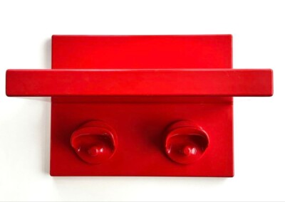 Wall hunger hook Kartell Plastic Wall Shelf Red 35 x 45 x 31cm