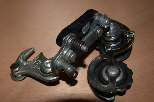 Desviador trasero ROTO suspensión corta estilo fricción retro vintage años 70 NOS - Imagen 11 de 12