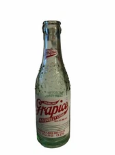 ACL SODA BOTTLE GRAPICO ROANOKE ALABAMA . DECO 19486.5 OZ AL EMBOSSED 