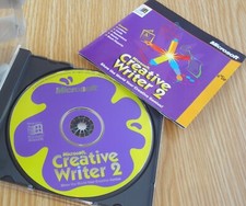 Microsoft Creative Writer 2 CD-Rom Software Windows 95, En -Nr.Mint 1996 Ages 8 