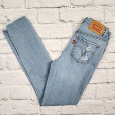 Levi's 720 Jeans Kids Size 10 Reg High Rise Super Skinny Adjustable 21" waist