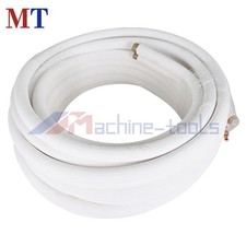 3/8"-5/8" Dia. Install Kit For Mini Split Heat Pump Systems 50 Feet Pipe White