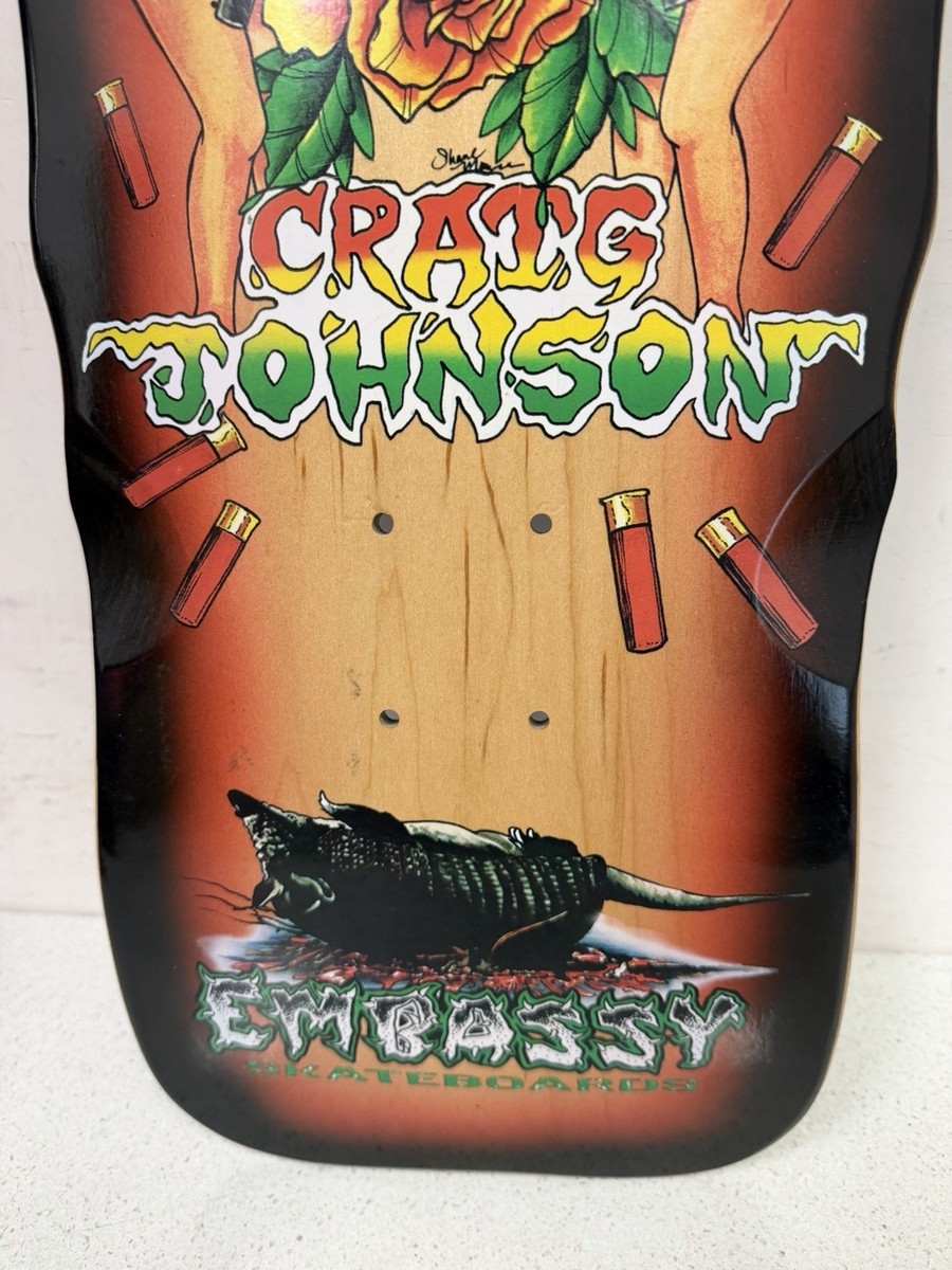 Craig Johnson Embassy Loco Gringo Skateboard Deck Alva Style
