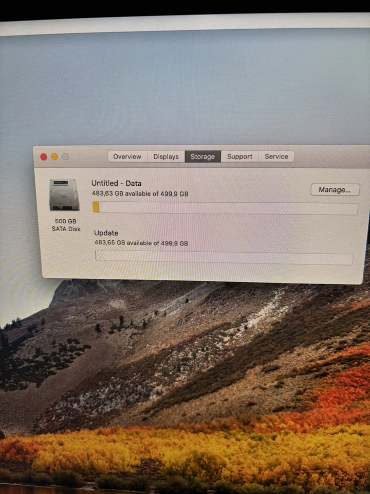 Apple iMac 21.5 Zoll i5 8GB RAM HD Desktop + Original Apple Maus & Tastatur - Bild 4 von 4