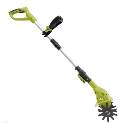 SUN JOE 24-VOLT ION+ CORDLESS GARDEN TILLER AND CULTIVATOR - TOOL ONLY .