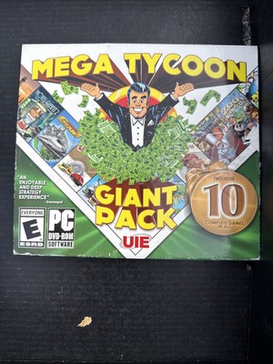 Mega Tycoon Giant Pack PC DVD-Rom With 10 Complete Games For All Ages (UIE 2014)