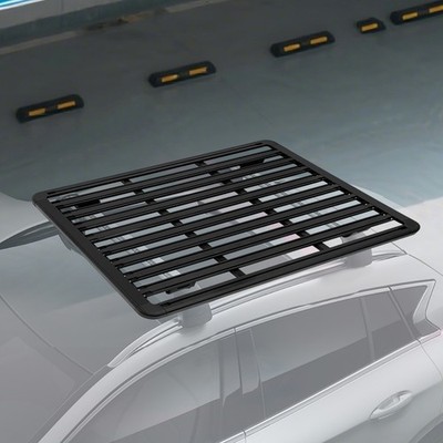 Platform Flat Roof Rack Universal Cargo Carrier 600lbs Load 63'' x 47'' Aluminum