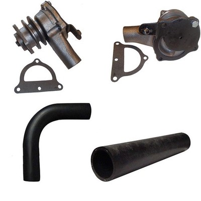 Water Pump Kit with Radiator Hoses Fits Ford 8N 9N 2N Front Mount Distributor
