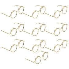 10 Pcs Doll Glasses Mini for Dolls Accessories Eyeglasses Crafts